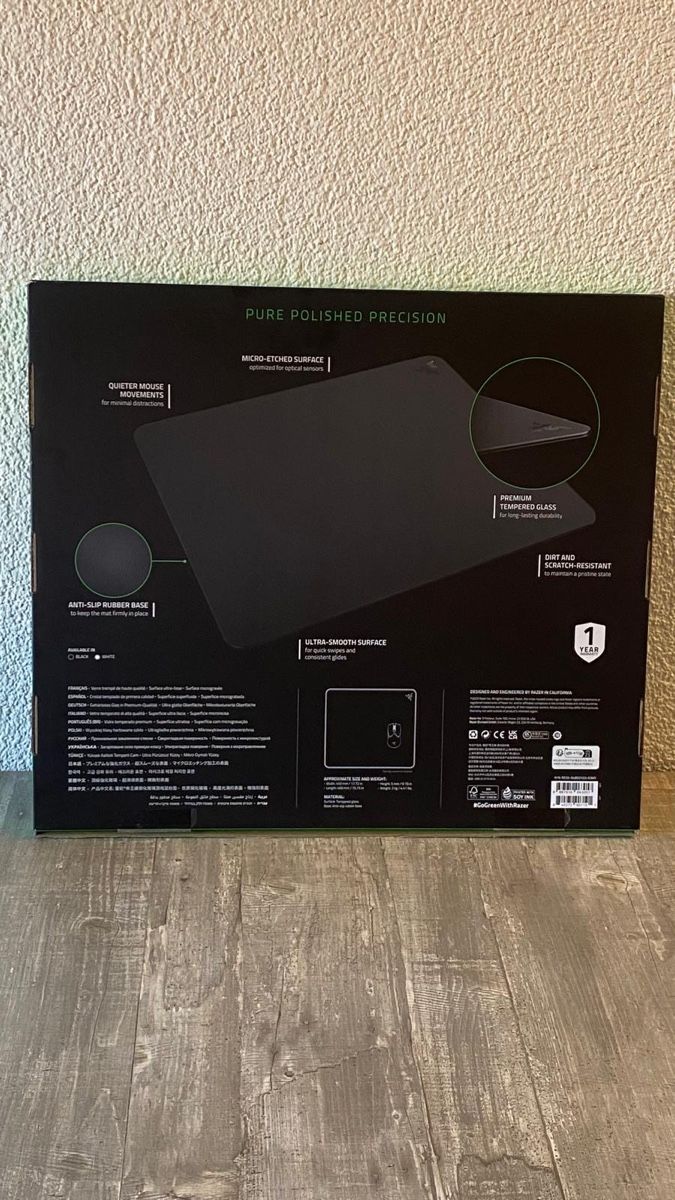 Razer Mausmatten: Razer ATLAS Glas Mauspad neuwertig – Neu (gemäss Beschreibung) aus Brüttisellen von mogador9 1