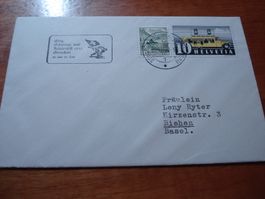 Brief 1950, Sonder-o Eidg. Schwing- + Älplerfest Grenchen