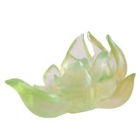 LOTUS Blumenskulptur aus Kristall - neu -