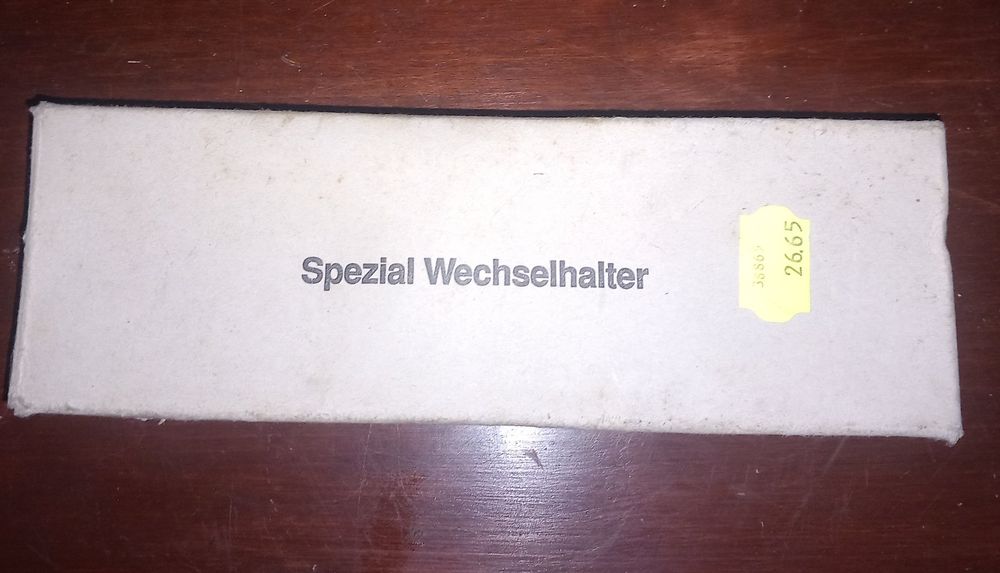 FHGZ NUMMER WECHSELHALTER 2