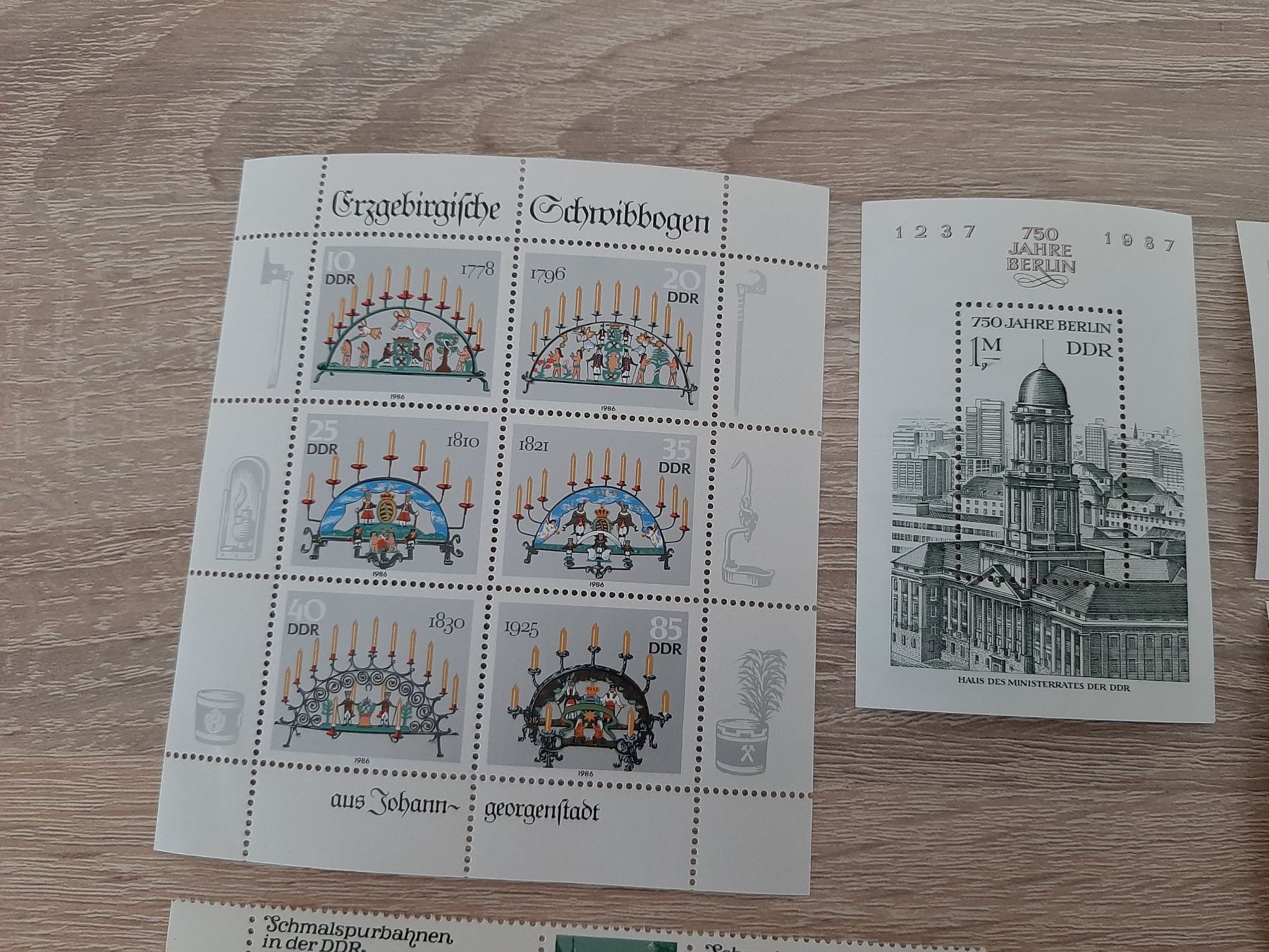 Alle Briefmarken: DDR Briefmarken ungebraucht, ungestempelt – Gebraucht aus Menziken von Rien1 1