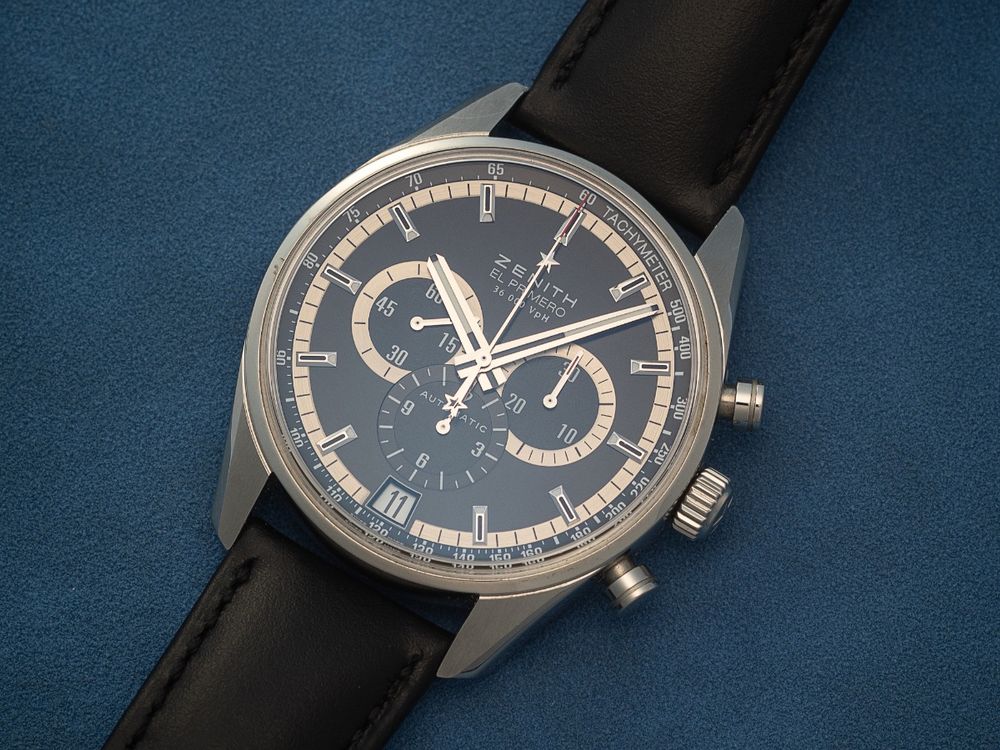 Zenith El Primero Ref 03 2040 400 Edelstahl Automatik (Gebraucht