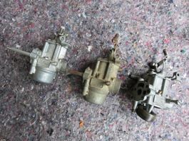 3 Stück Dellorto Vergaser SHB 16 Vespa 50 SS 90 small frame
