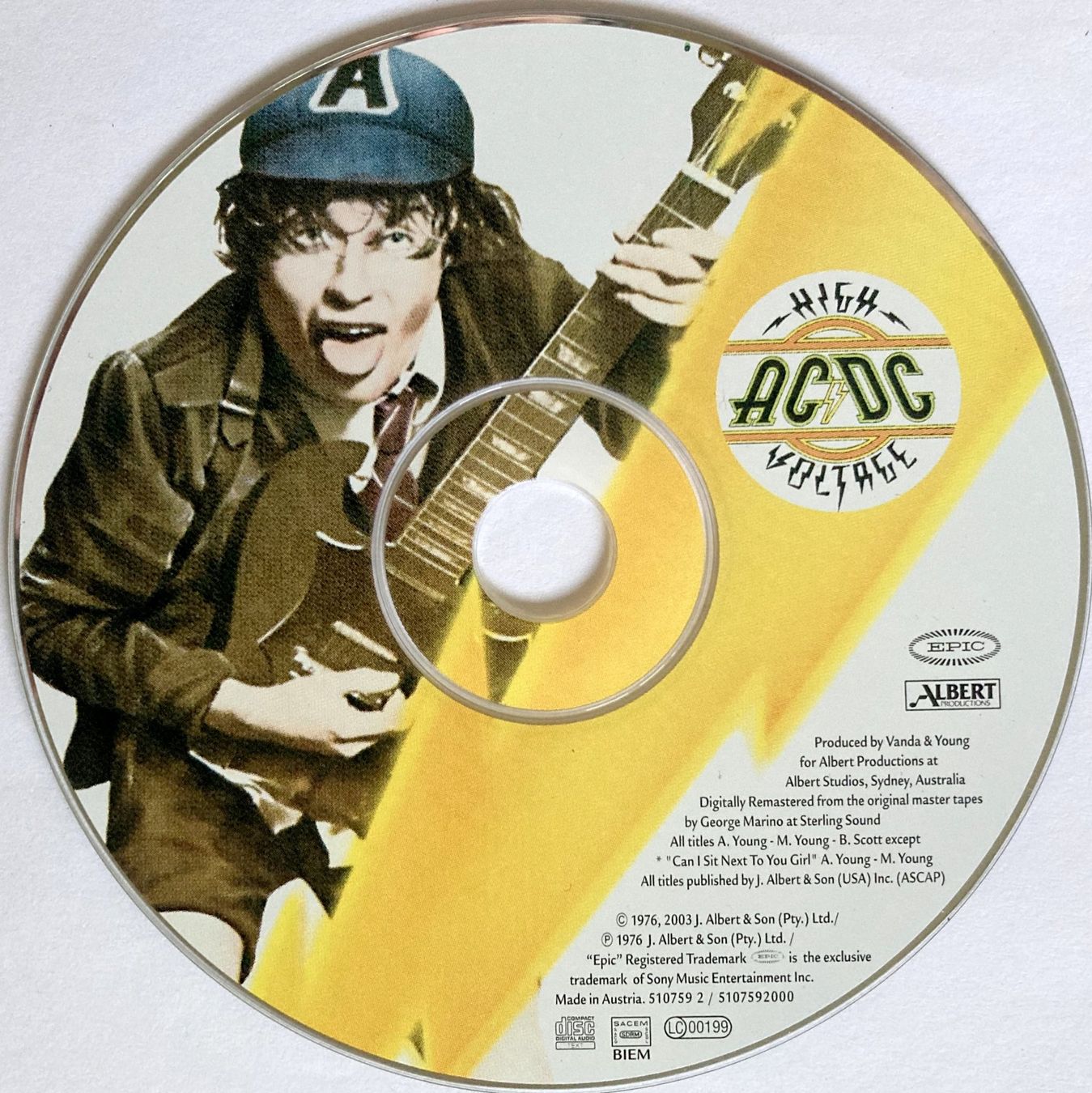 CD: AC/DC - HIGH VOLTAGE – Usato da Bottens venduto da hotter-than-hell 2