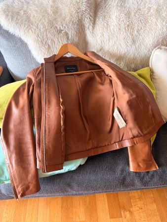Massimo Dutti Lederjacke, Größe XS, in sehr gutem Zust