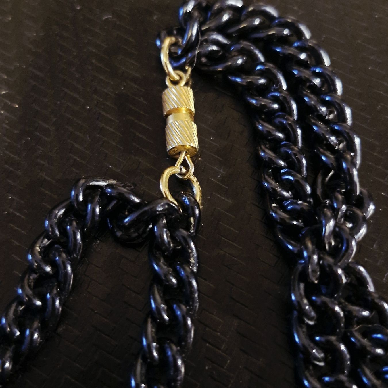 Catenine: collier chaînes noires  – Usato da Neuchâtel venduto da yas_zdb7 1
