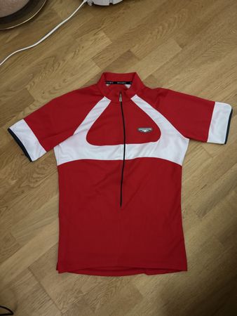 Radtrikot kurzarm rot Grösse M neuwertig
