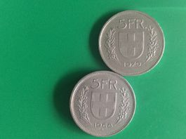 5 francs  1968 - 1970
