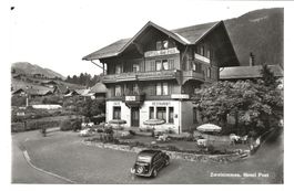 Zweisimmen (BE) Berner Oberland Hotel Post  Oldtimer NE 4203