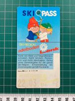 Adelboden, Lenk, vintage Skipass, datiert 22.03.86, Ski