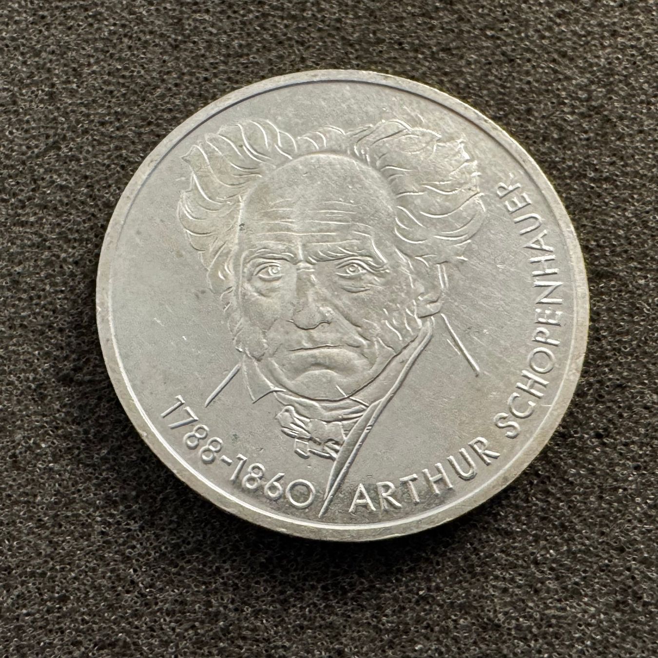 Alle Münzen: 10 Mark Silber Deutschland 1988 Schopenhauer 15.5gr – Gebraucht aus Reitnau von tb-muenzen 1