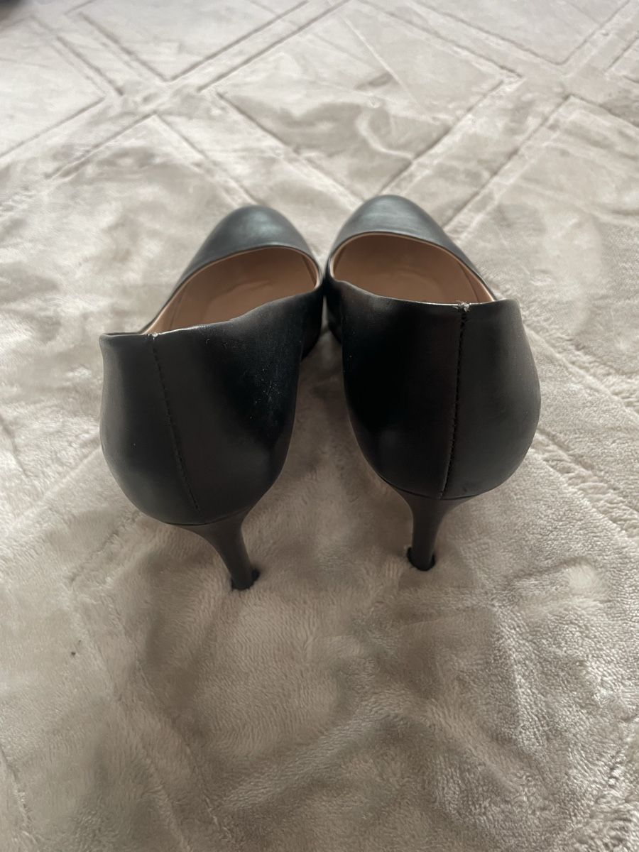 Navyboot Damenschuhe: Pumps Navyboot schwarz Leder Grosse  38 – Gebraucht aus Zürich von Maggi1980 2