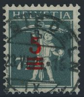 1921 - Tellknabe - Abart - gestempelt