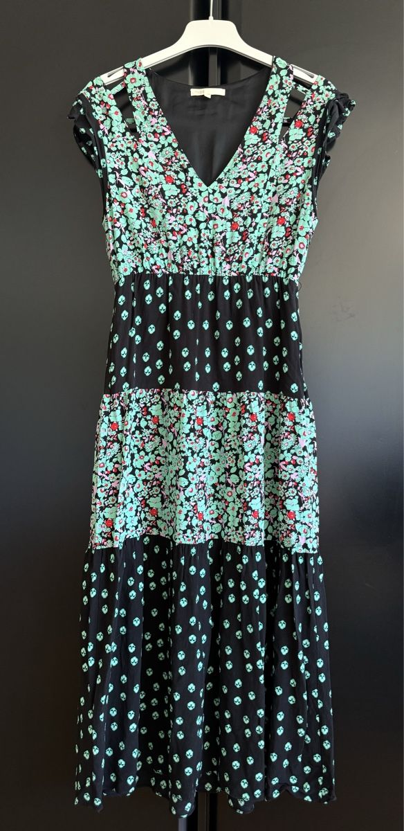 Maje Vestiti: Robe longue MAJE, T.2, motifs fleuris, viscose – Nuovo (secondo la descrizione) da Morges venduto da sandy069