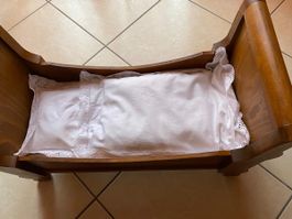 Handarbeit Holz Puppenbett