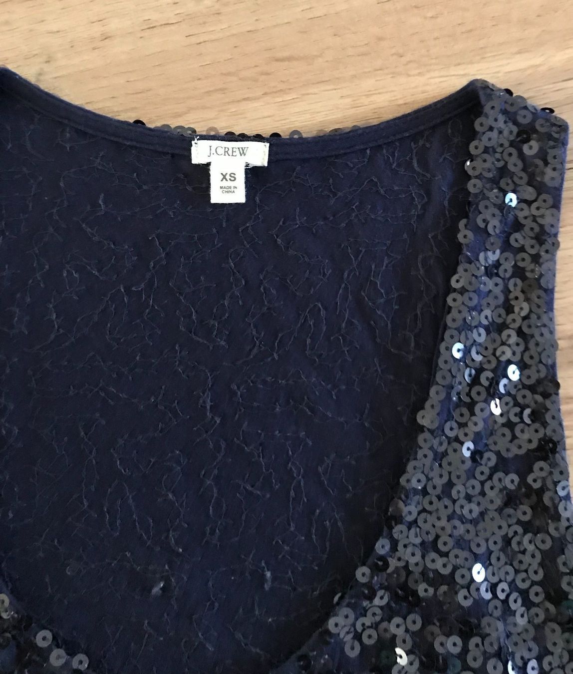 J.Crew Top: Pailletten Top vom J. Crew. Gr.XS – Usato da Buchs ZH venduto da baagii 1