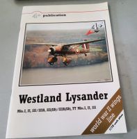Aviatikbuch WESTLAND LYSANDER 1999 englisch