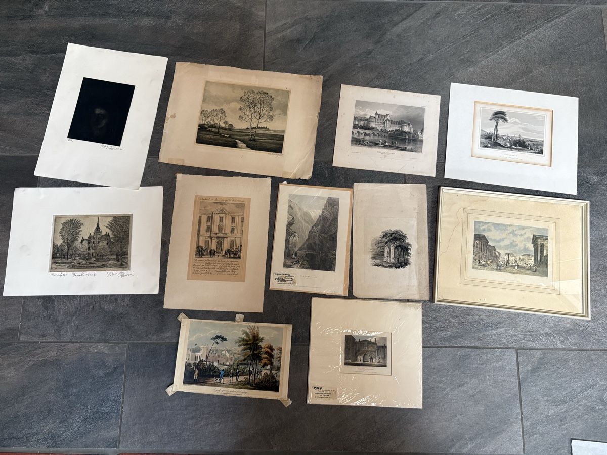 Incisioni: Sammlung an Stichen (10) – Usato da Zürich venduto da welle-skitt