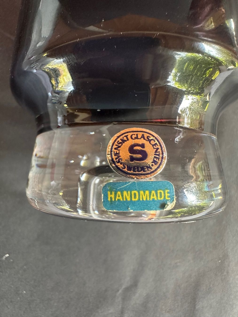 Vasen & Gefässe: Glas Vase...Schweden – Gebraucht aus Saas im Prättigau von norman02 1
