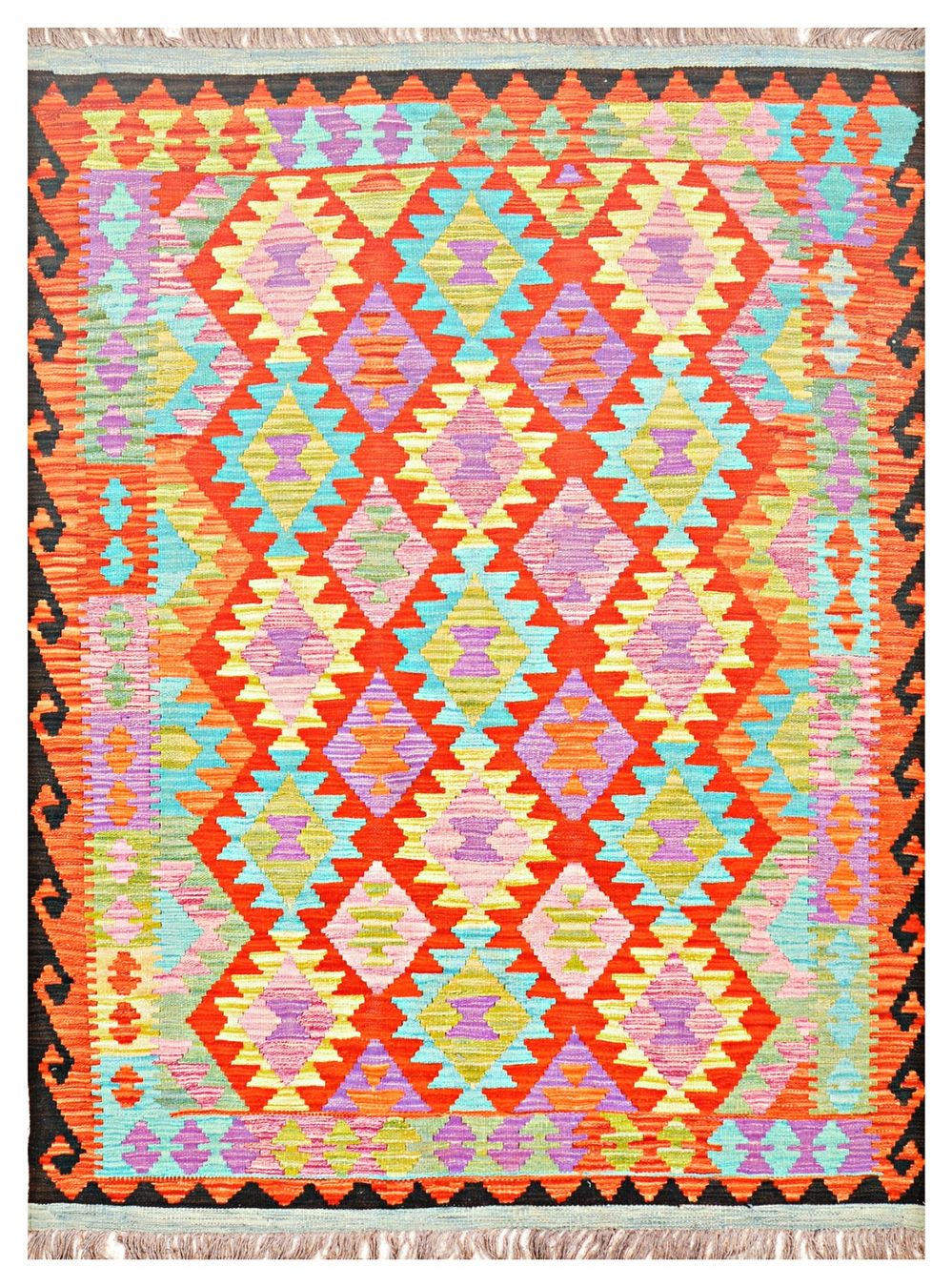 Kelim Tappeti: Oriente Kelim Teppich 150x200 Cm – Nuovo e nell'imballaggio originale da Lahore venduto da Fairways79 3