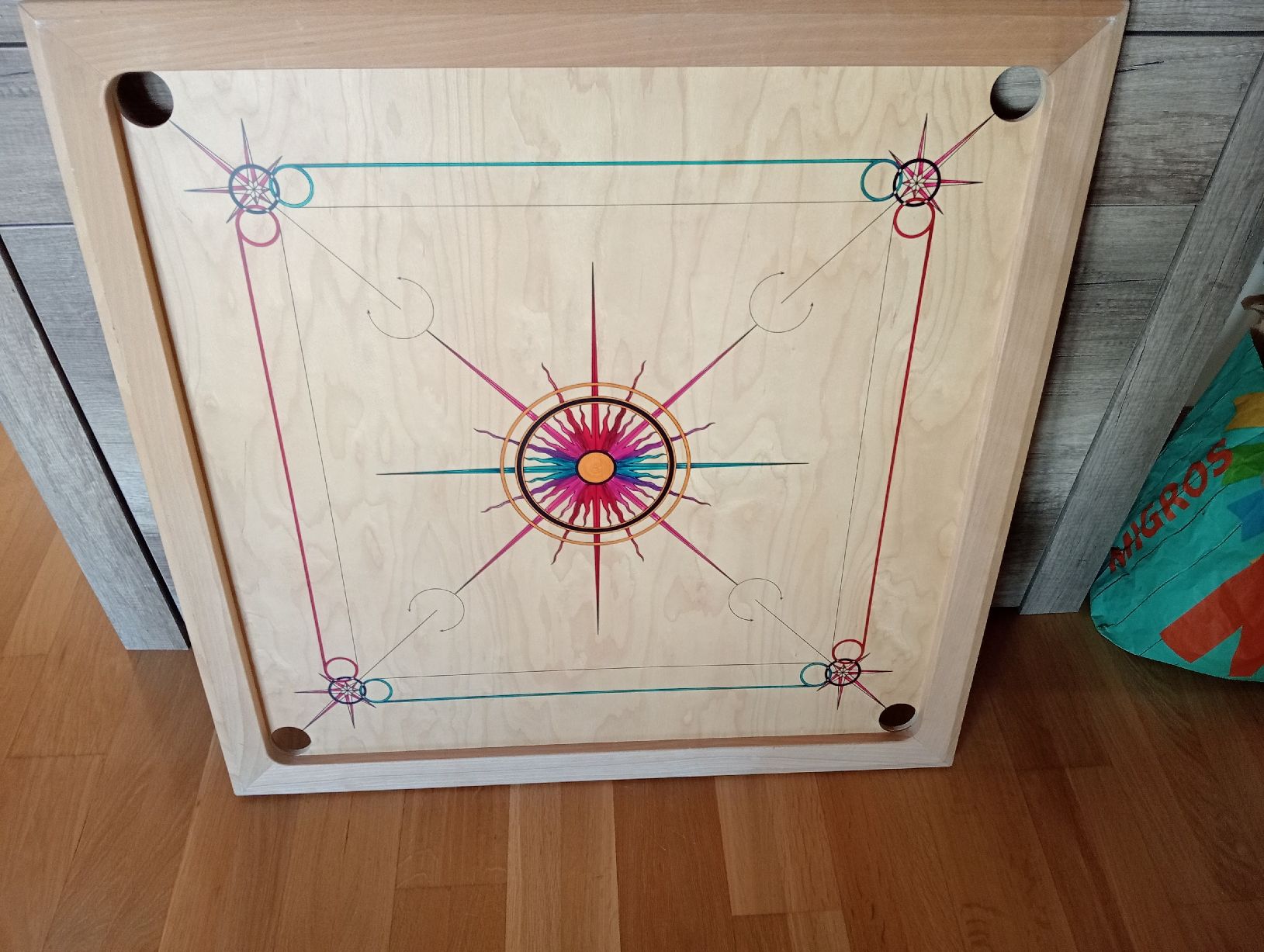 Giochi: Carrom Spielbrett / Carambole – Usato da Einigen venduto da tchalva