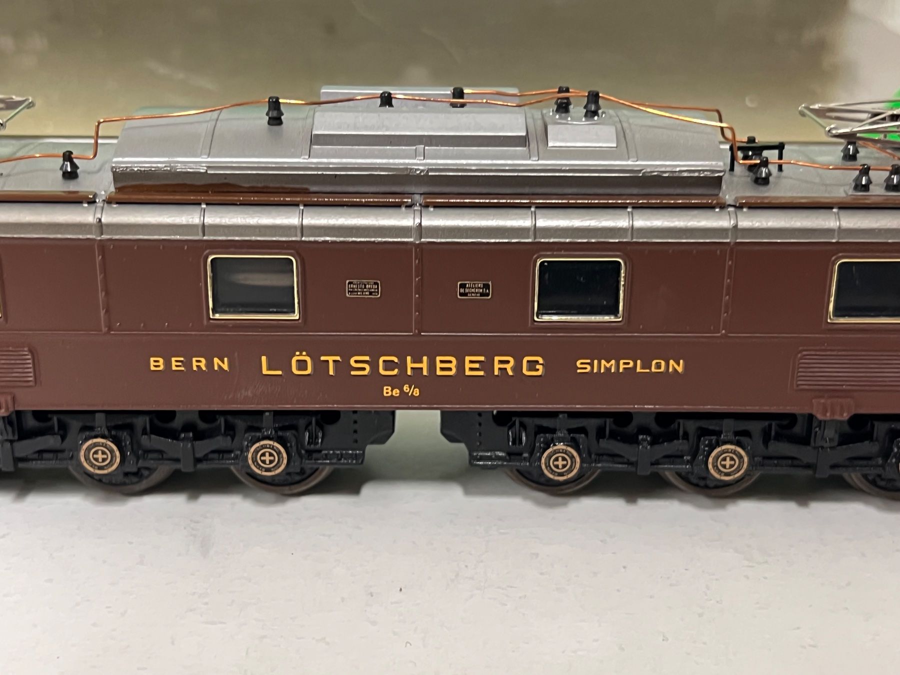 Modelleisenbahnen: ROXY B.L.S. BREDA No 203  Be 6/8  H0 DC Analog – Gebraucht aus Neuenhof von ludovicco 1