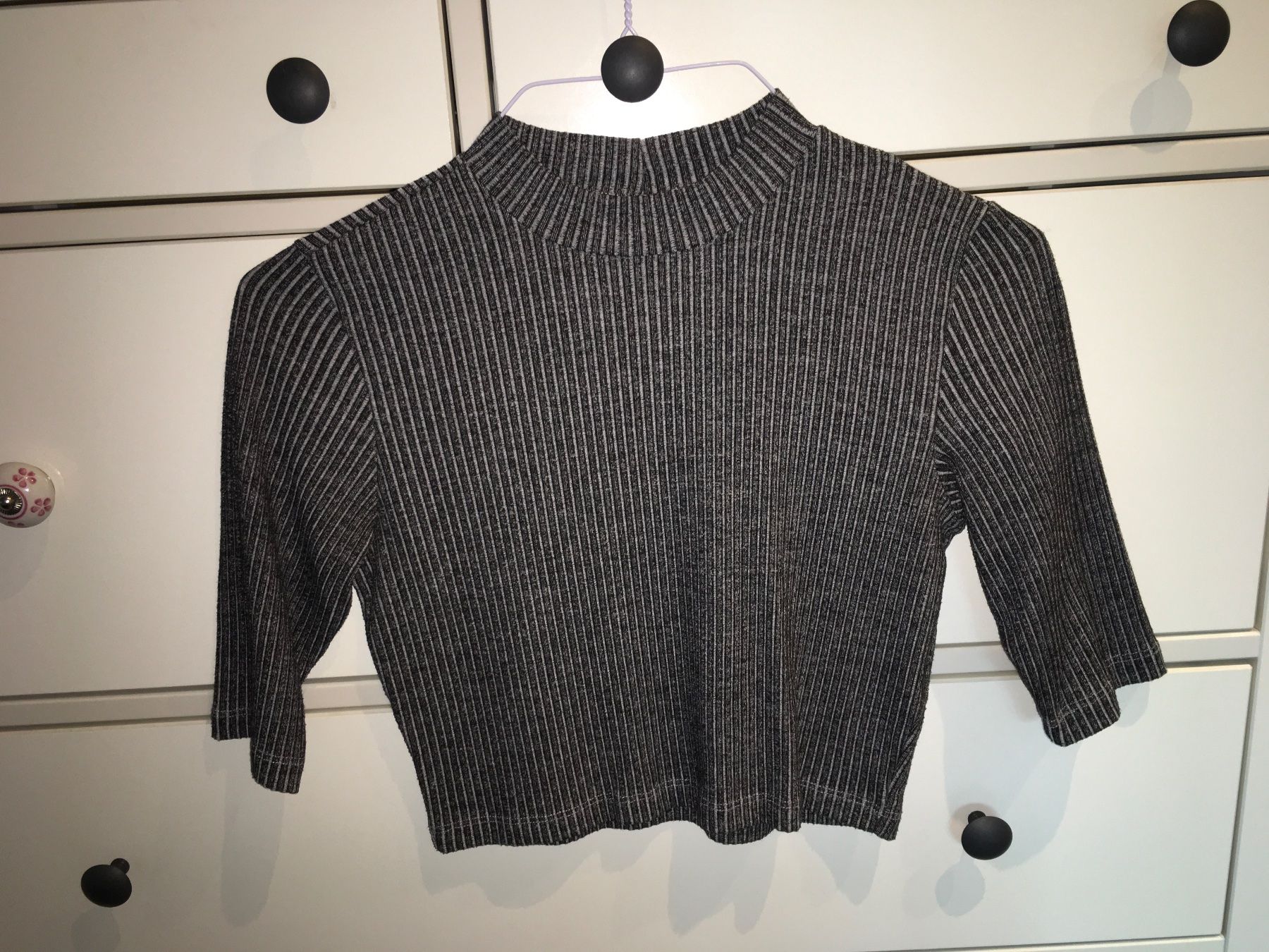 Maglioni & Felpe: Kurzpulli antrazit . Gr S Vera Moda 3/4 Arm – Nuovo (secondo la descrizione) da Goldau venduto da Rjn
