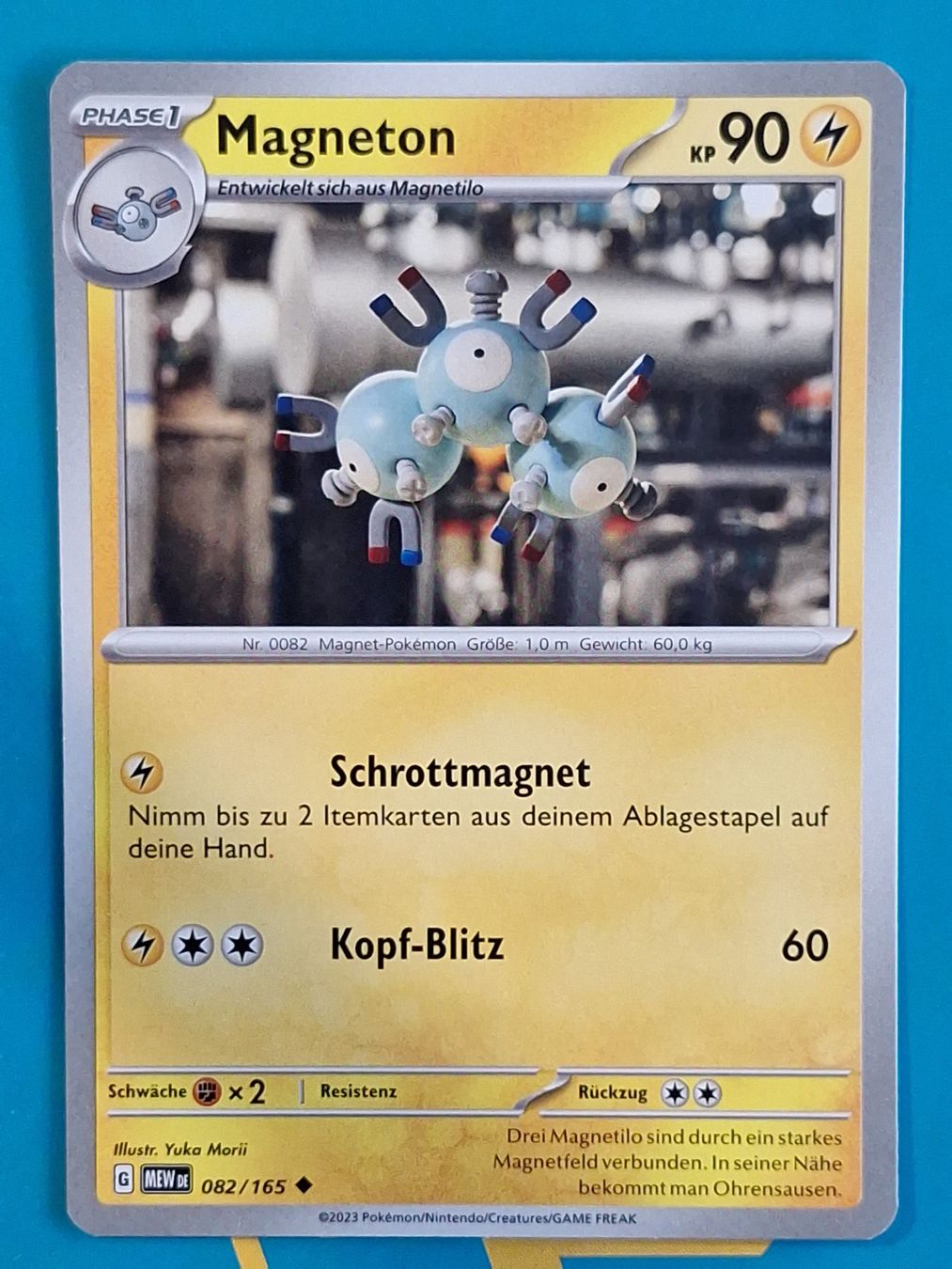 Pokémon Carte collezionabili: Magneton - DEUTSCH Mew 151 - #2.8 – Usato da Altstätten SG venduto da GGsGameshop