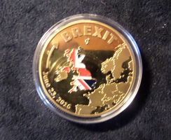 MÉDAILLE 2016 COLLECTOR COIN BREXIT