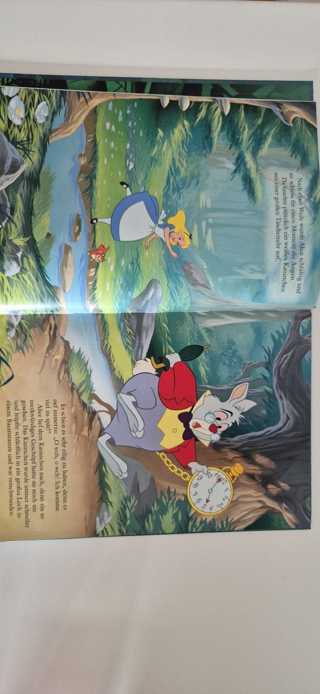Libri: Disney Alice im Wunderland Kinderbuch  – Usato da Oberwil b. Zug venduto da Enie93 2