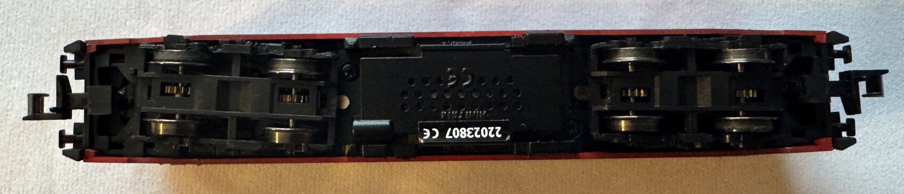 Trix Modellini di ferrovie: Minitrix Digital Lok Baureihe 245 / mfx/DCC Decoder / Sound – Usato da Triesen venduto da Ot1100 1