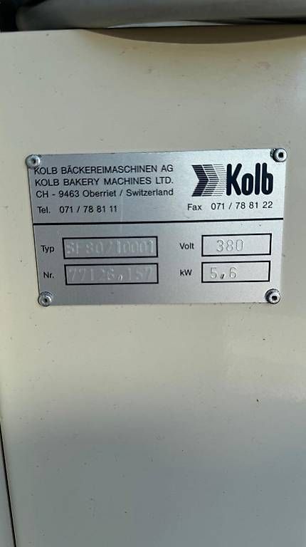 Elettrodomestici da cucina: Kolb Knetmaschine Spiramatic SF 80 – Usato da Brugg AG venduto da lali88 3