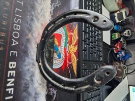 Hufeisenhalterung Metall mit Hufeisen Dekoration