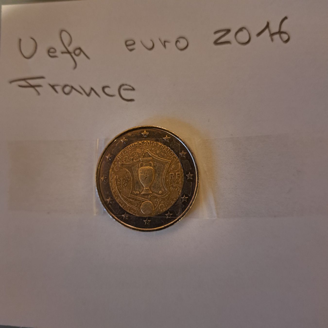 Tutti le monete: Pieces de 2 euros uefa – Usato da Renan BE venduto da Canard6