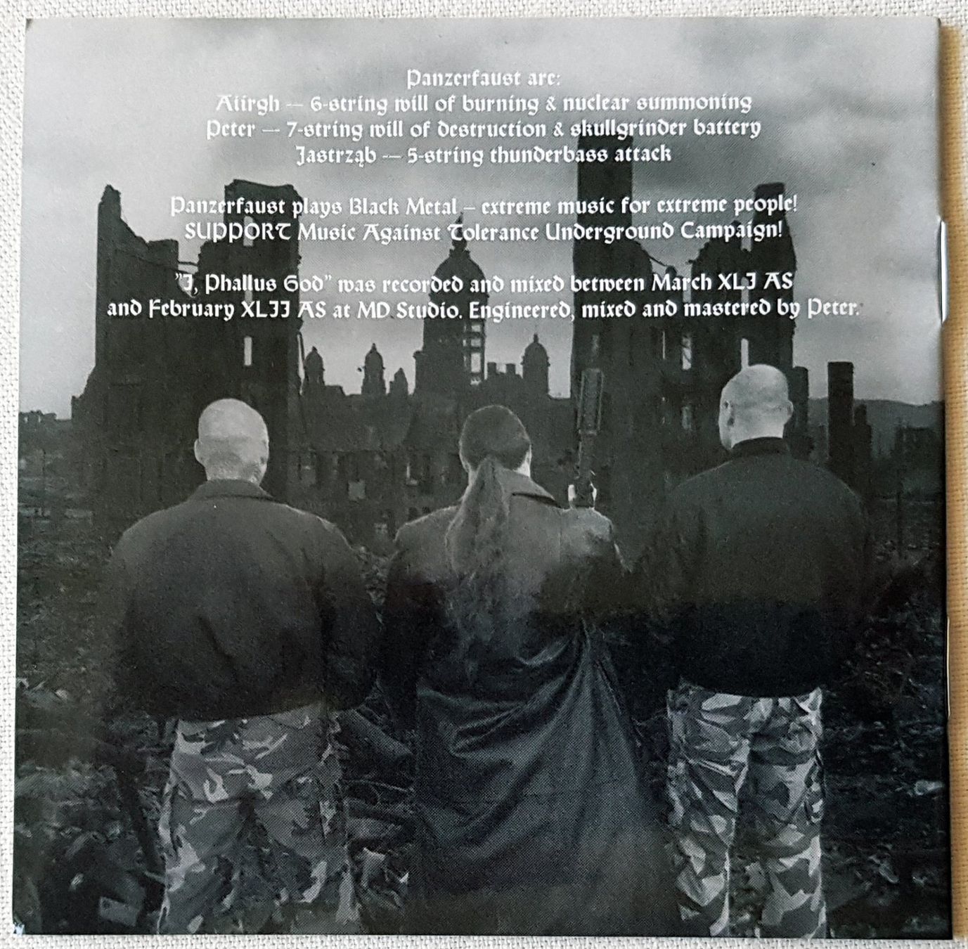 CD: Panzerfaust – I, Phallus God - CD - 2012 - First Press – Usato da Uster venduto da Zardodel 5