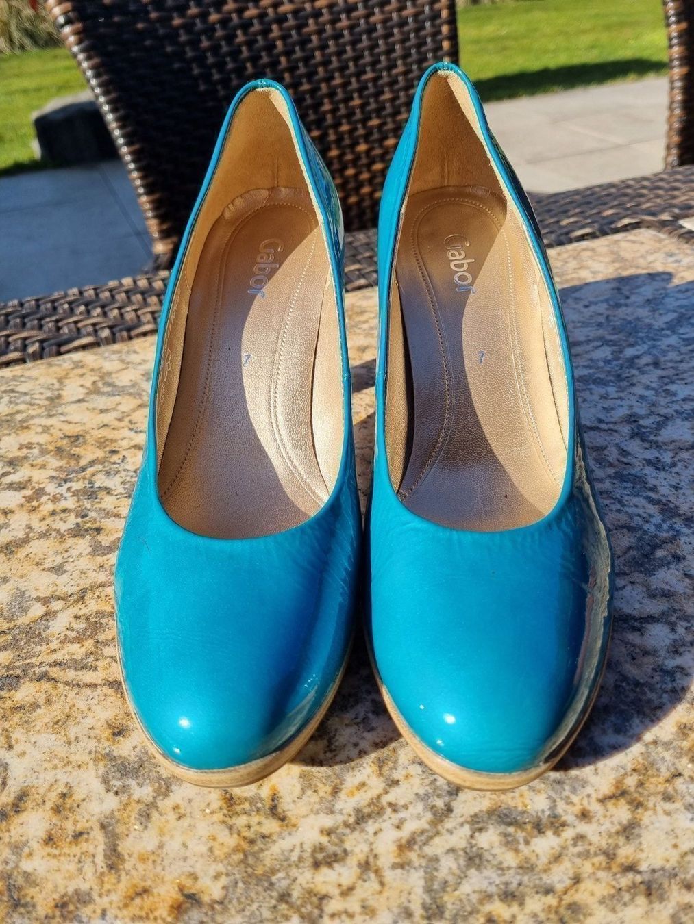 Gabor Damenschuhe: MEGA TÜRKIS-BLAUER PUMPS VON GABOR – Neu (gemäss Beschreibung) aus Möriken AG von rowyta 1