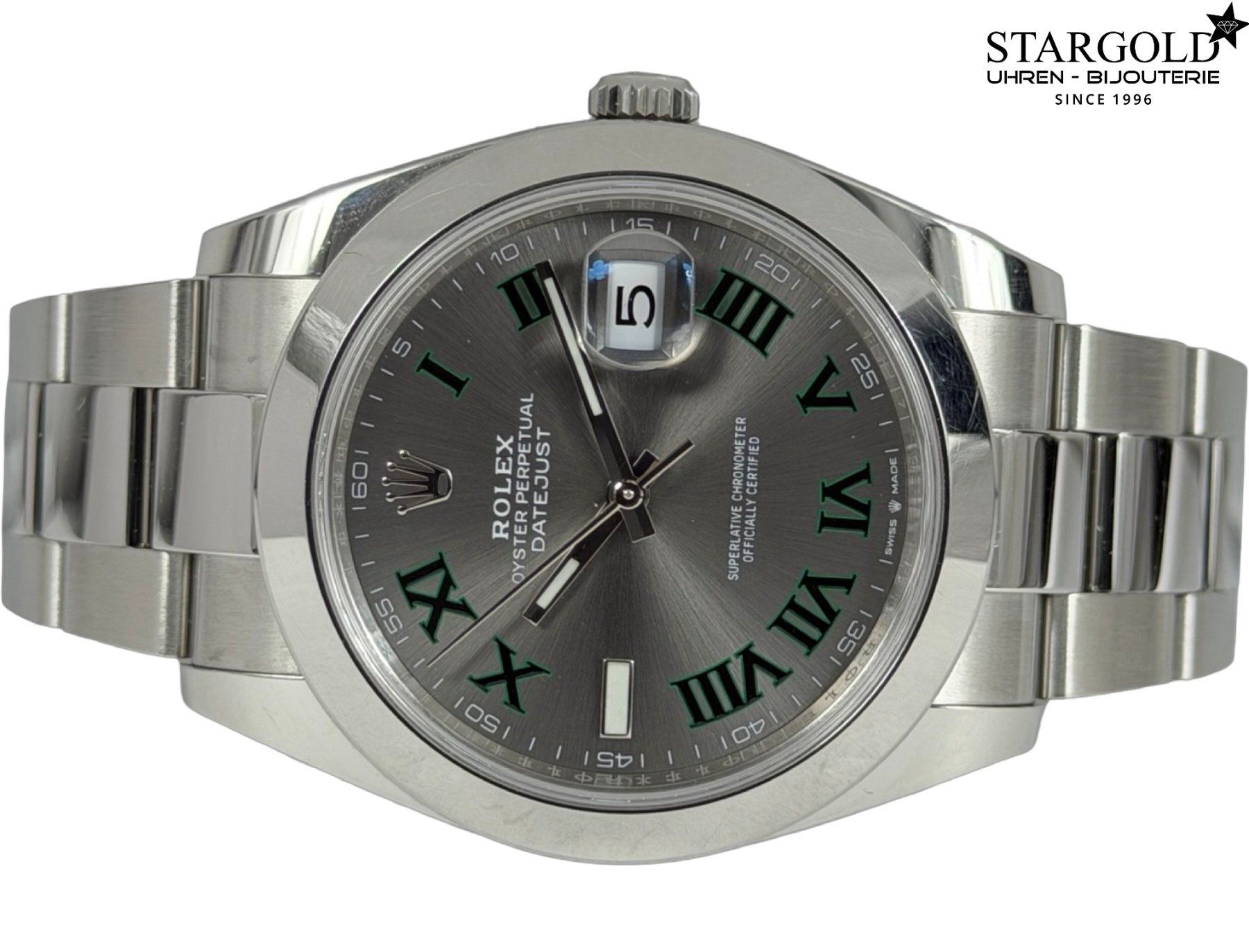 Rolex Montres: Rolex Datejust Wimbledon 41 - 126300 – D'occasion à Zürich par Stargold-Uhren 4