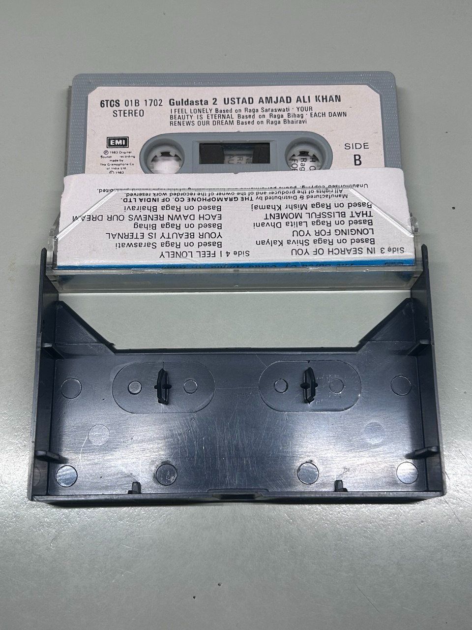 Musicassette: "Guldasta 2" - Ustad Amjad Ali Khan – Usato da Giubiasco venduto da LorisVale 2