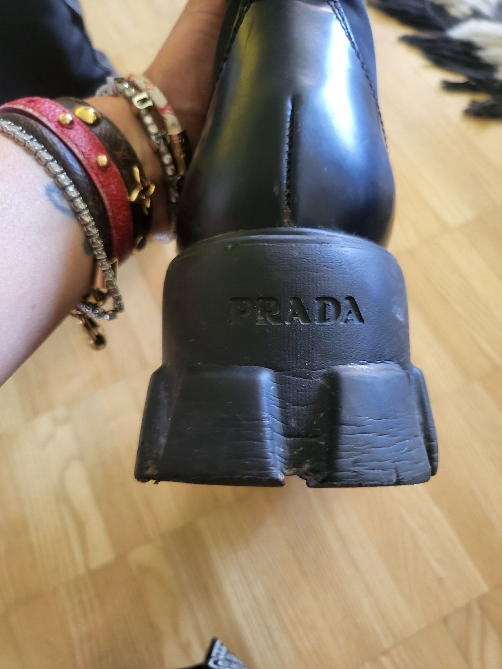 Scarpe da donna: Schwarze Prada Stiefel – Usato da Jona venduto da ramona024 2