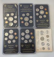 (1288) CH, 6 x Münzsätze 1980/81/82&/83/84/1972, stgl