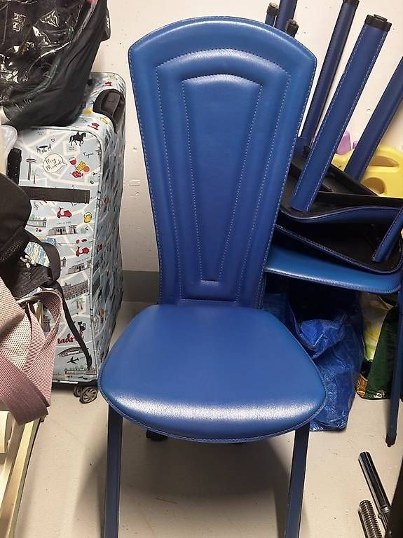 Stühle: 4 ledersthüle  – Gebraucht aus Hüntwangen von Lorena14