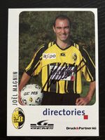 Joël Magnin Autogrammkarte BSC Young Boys, signiert Top!