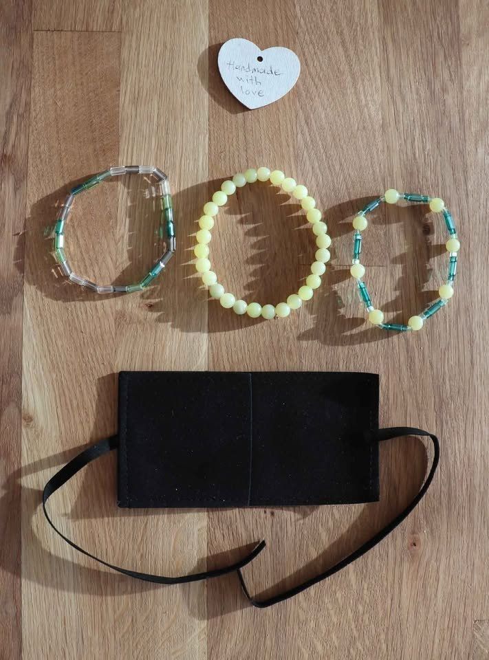 Bracciali & Braccialetti: Neu Handmade Bracelet - Natural Lemon Stone – Nuovo e nell'imballaggio originale da Birmensdorf ZH venduto da Nanu-R 1
