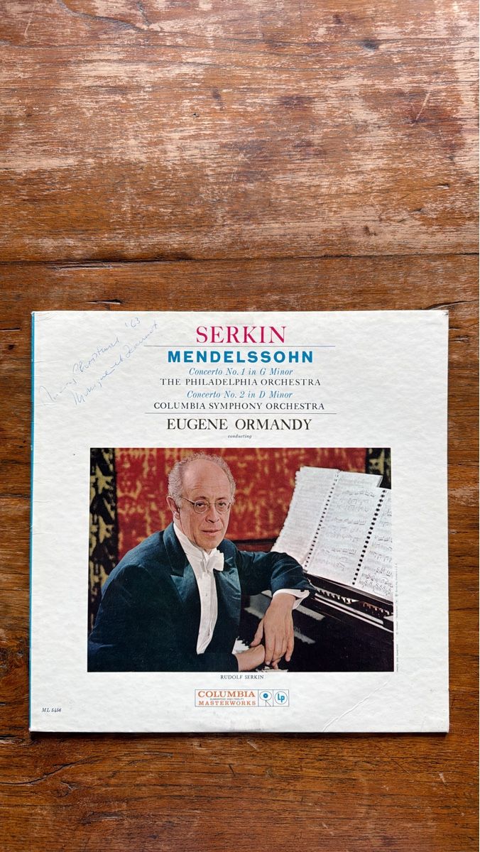 Dischi in vinile: Disque Vinyle Serkin - Mendelssohn, Concertos, Ormandy – Usato da Fully venduto da gra_8dc2