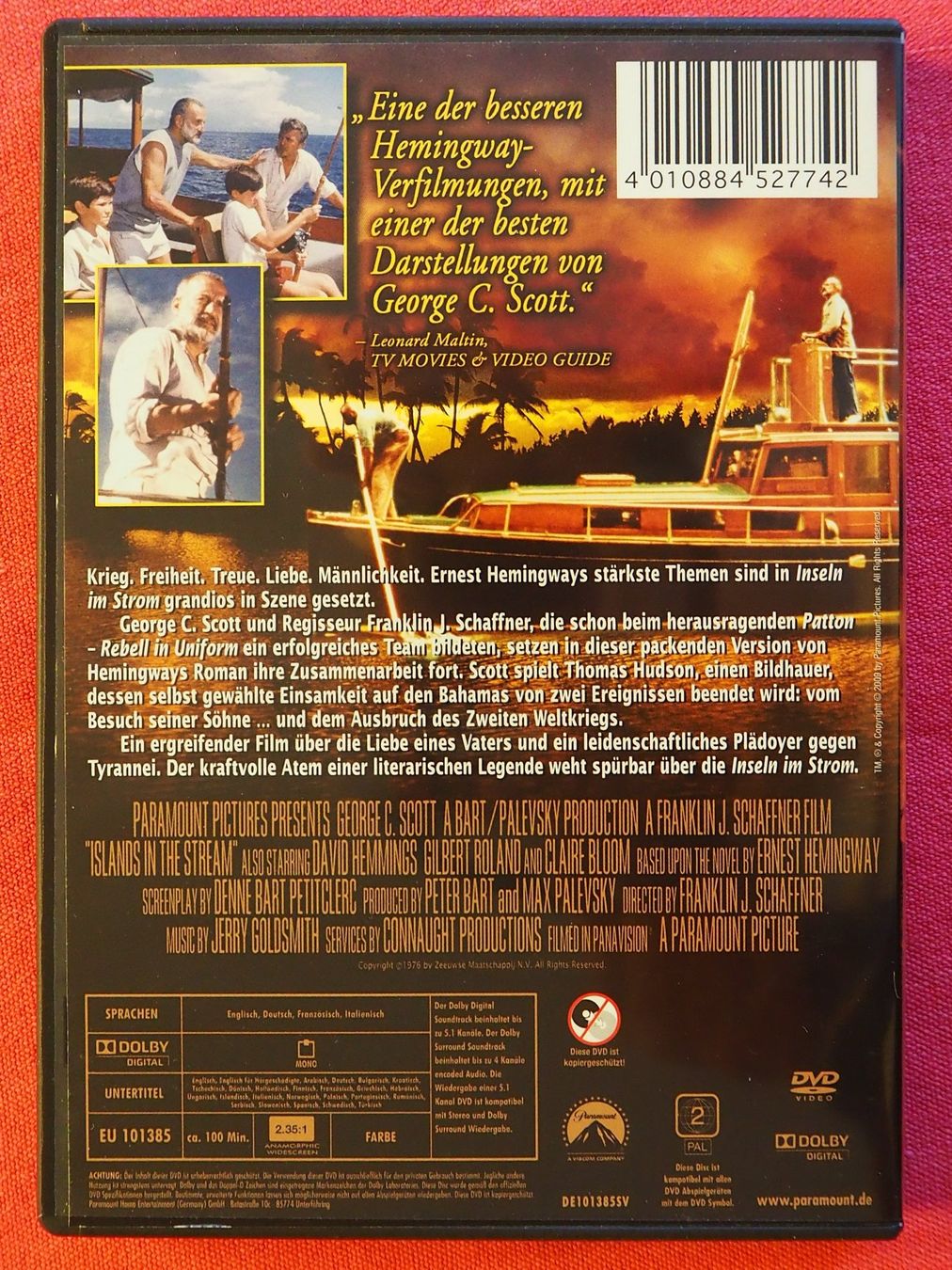 Tutti i DVDs: Inseln im Strom / George C. Scott – Usato da Chur venduto da dluli 1