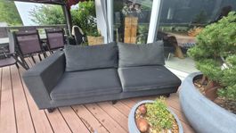 Qualität - Sunbrella Outdoor-Sofa 2-Sitzer, quick dry foam