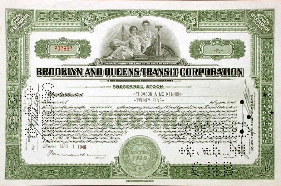 Brooklyn & Queens Transit Corp 1940 Kaufen auf Ricardo