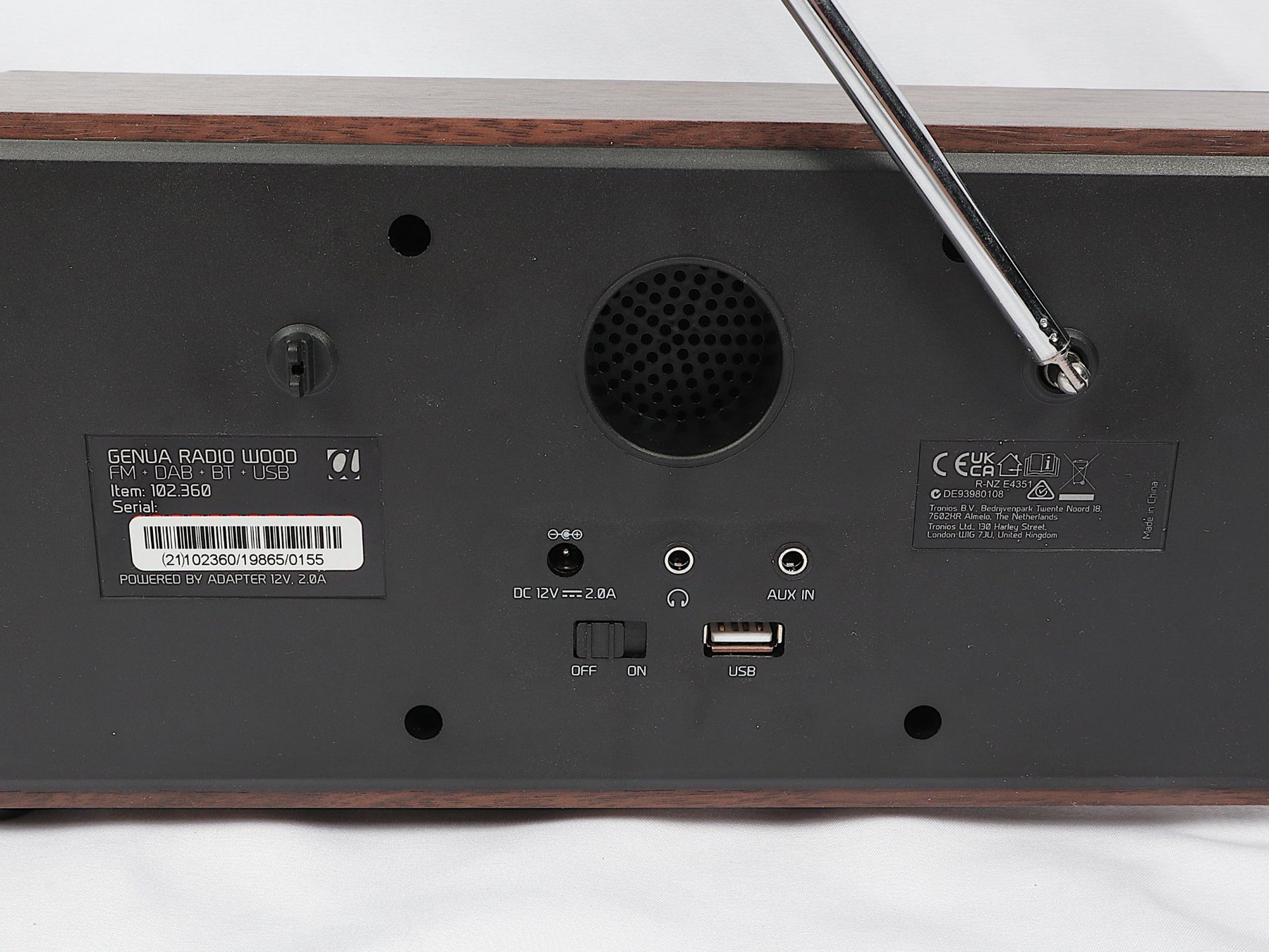 Radios: AUDIZIO Genua DAB+ Radio – Neu (gemäss Beschreibung) aus Steinen von Restwert_Steinen 3