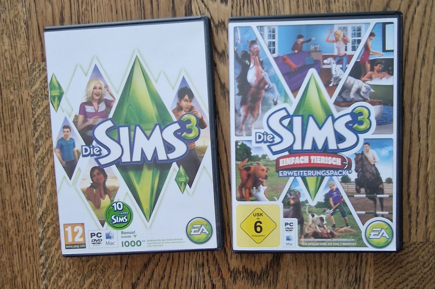 Giochi: Sims 3 & Einfach Tierisch Erweiterungspack – Usato da Benken SG venduto da EgMoJo