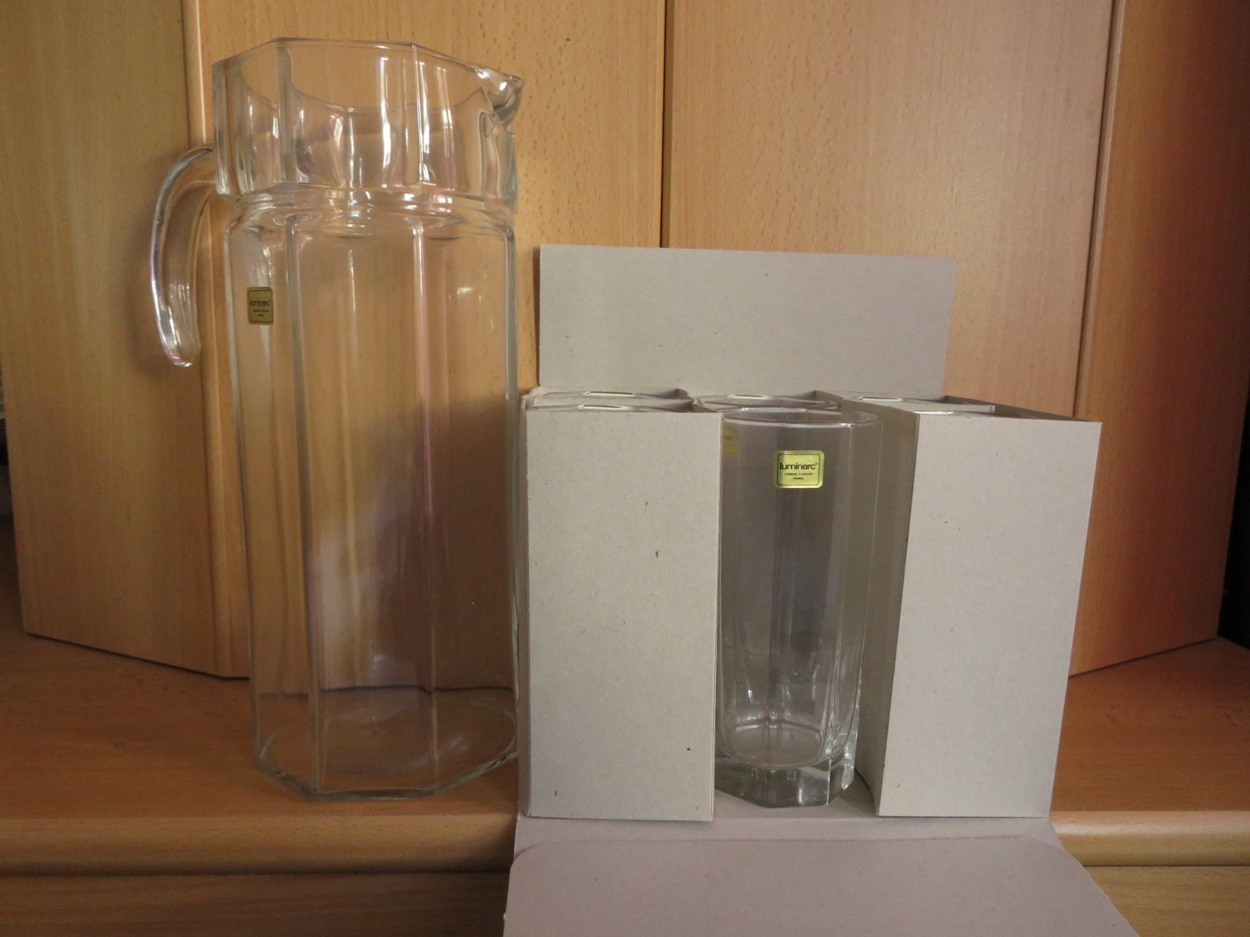 Bicchieri: Luminarc Octime 7 pièces, 6 verres + carafe – Nuovo e nell'imballaggio originale da Eysins venduto da zurkip 1